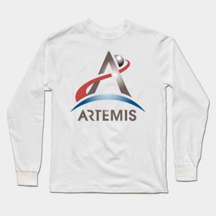 Artemis Program Logo (color version) Long Sleeve T-Shirt